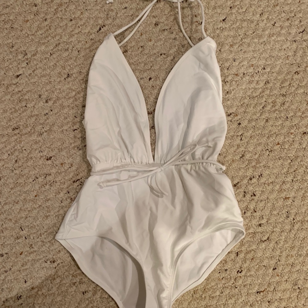Motel Rocks halter one piece swimsuit